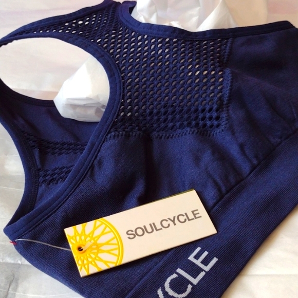 SoulCycle seamless basic bra Navy - Picture 10 of 15
